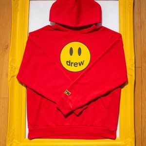 Drew house red mascot hoodie